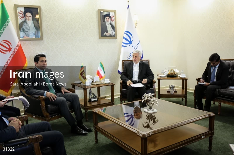 Meeting of the Ministers of Sports and Youth Affairs of Iran and Sri Lanka