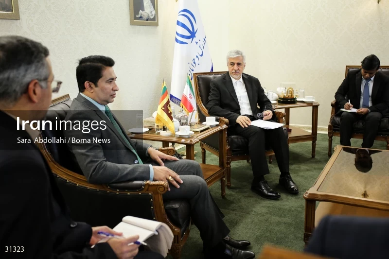Meeting of the Ministers of Sports and Youth Affairs of Iran and Sri Lanka