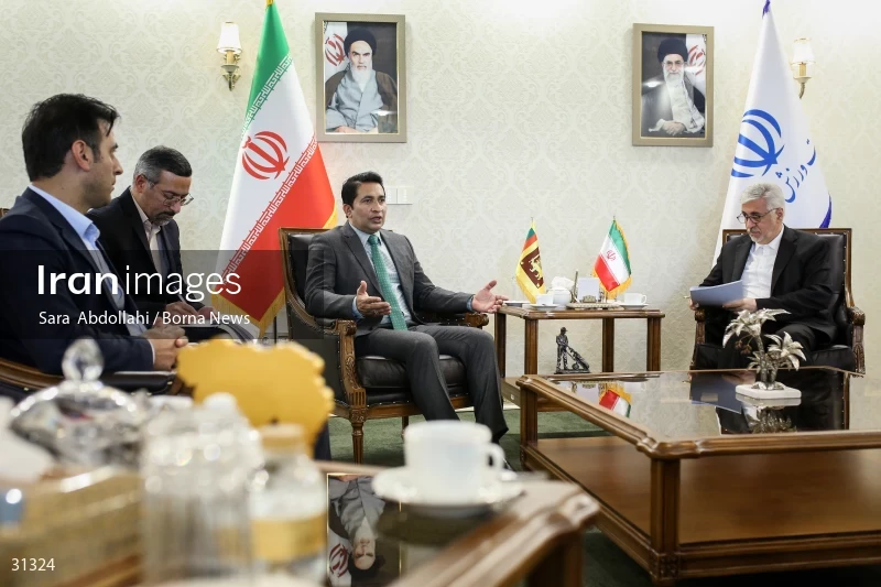 Meeting of the Ministers of Sports and Youth Affairs of Iran and Sri Lanka