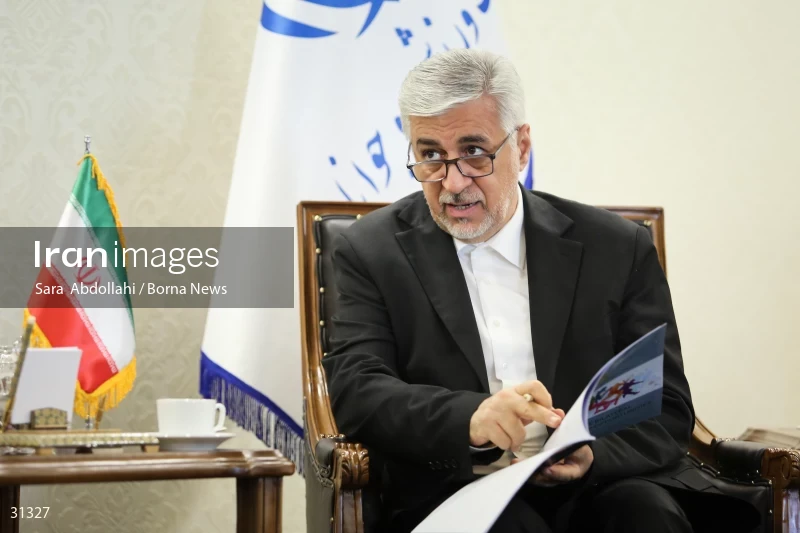 Meeting of the Ministers of Sports and Youth Affairs of Iran and Sri Lanka