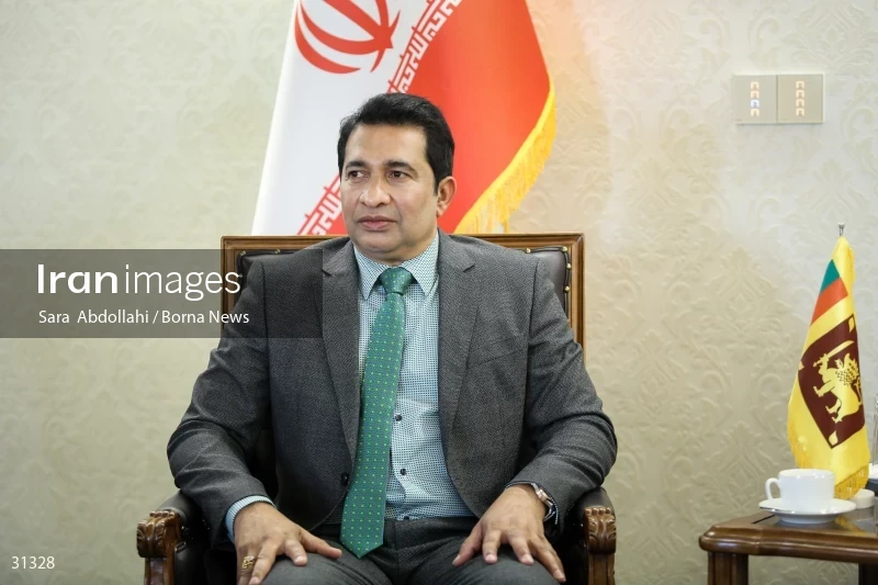 Meeting of the Ministers of Sports and Youth Affairs of Iran and Sri Lanka