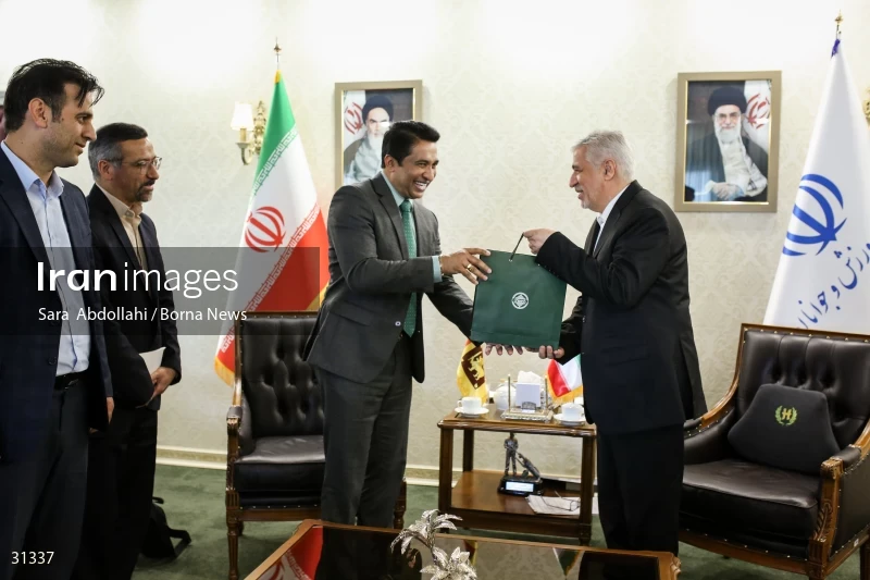 Meeting of the Ministers of Sports and Youth Affairs of Iran and Sri Lanka