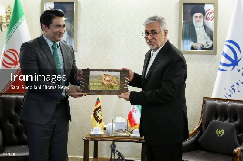 Meeting of the Ministers of Sports and Youth Affairs of Iran and Sri Lanka