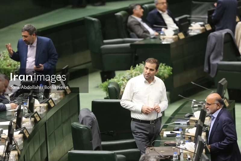The meeting of Iranian Parliament to review the qualifications of the proposed Minister of Agriculture