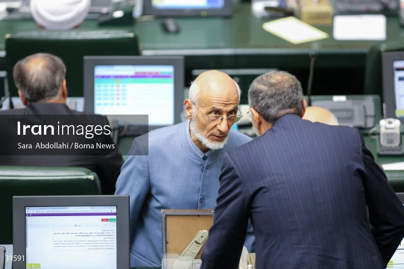 The meeting of Iranian Parliament to review the qualifications of the proposed Minister of Agriculture