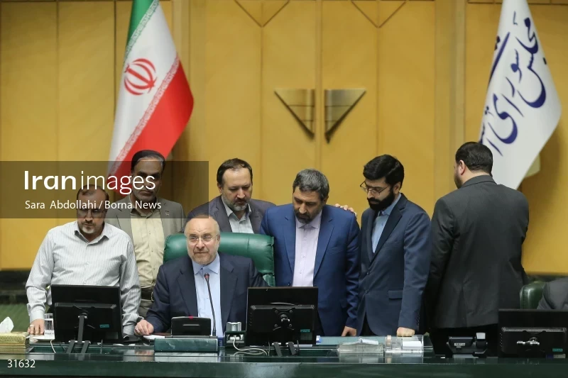 The meeting of Iranian Parliament to review the qualifications of the proposed Minister of Agriculture