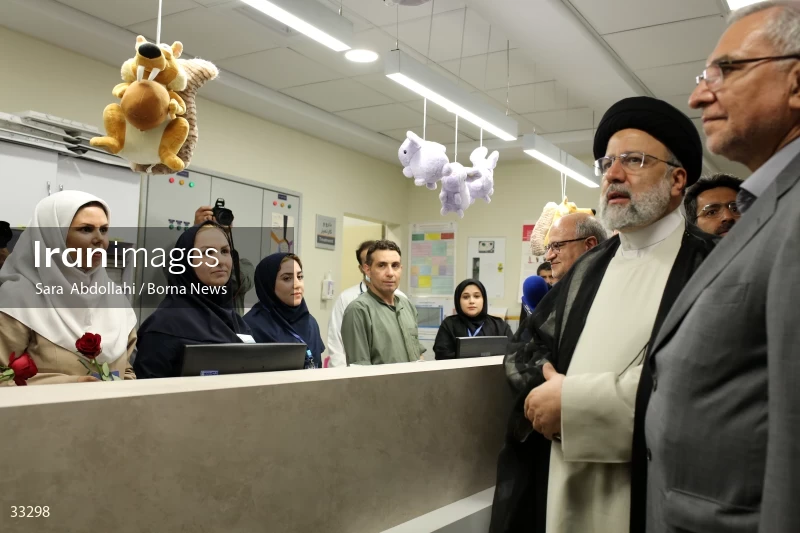 Opening ceremony of Ghadir 821-bed hospital