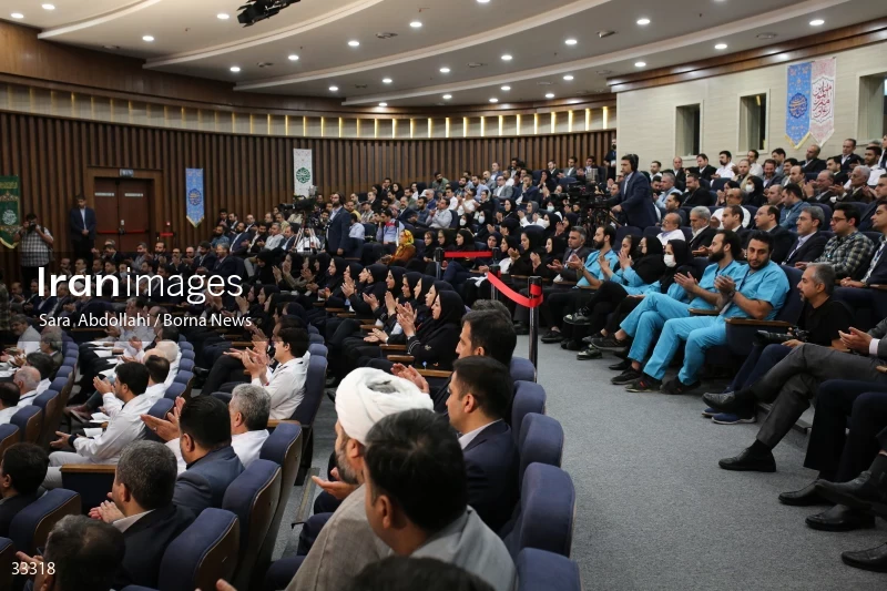 Opening ceremony of Ghadir 821-bed hospital