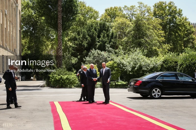 Meeting of foreign ministers of Iran and Algeria