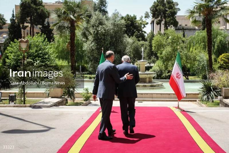 Meeting of foreign ministers of Iran and Algeria