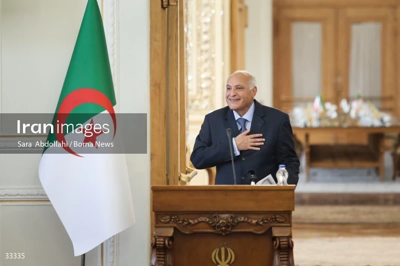 Meeting of foreign ministers of Iran and Algeria