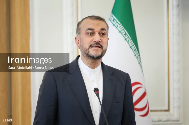 Meeting of foreign ministers of Iran and Algeria