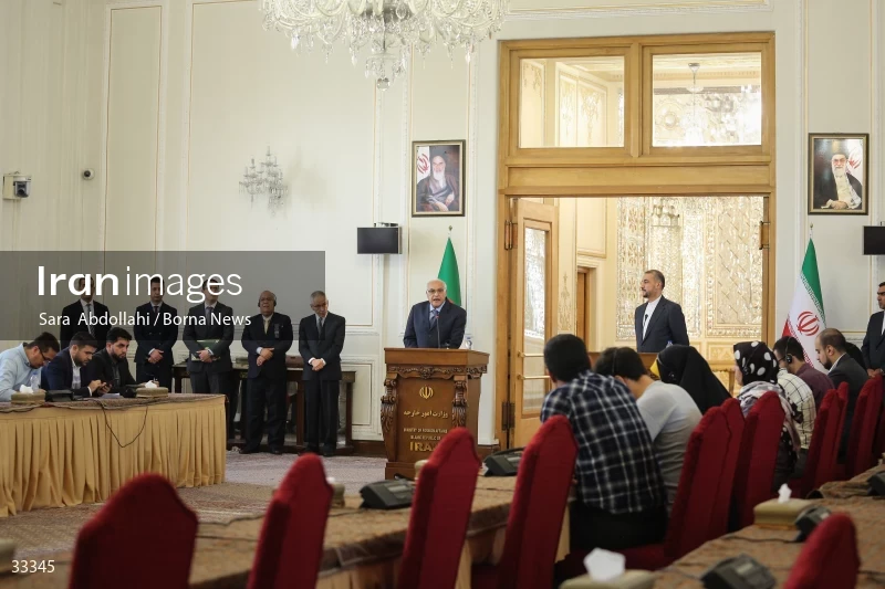 Meeting of foreign ministers of Iran and Algeria