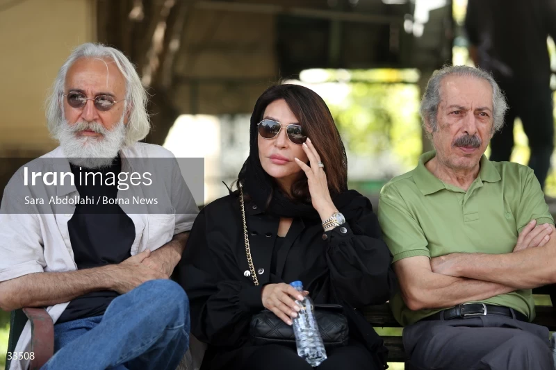 The funeral ceremony of Ahmadreza Ahmadi
