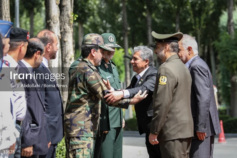 Meeting between the Ministers of Defense of Bolivia and Iran