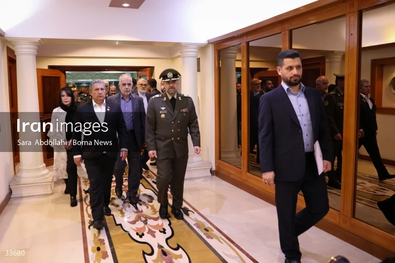 Meeting between the Ministers of Defense of Bolivia and Iran
