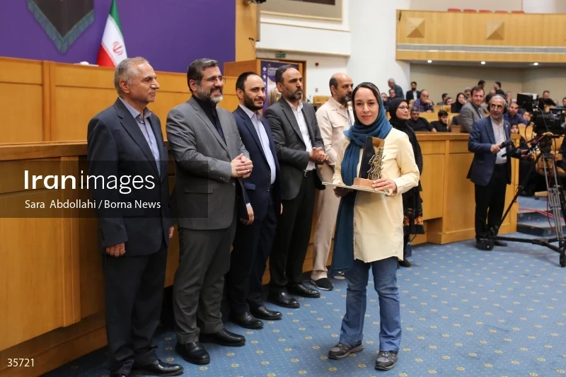 The closing ceremony of the 21st Iranian National Media Festival
