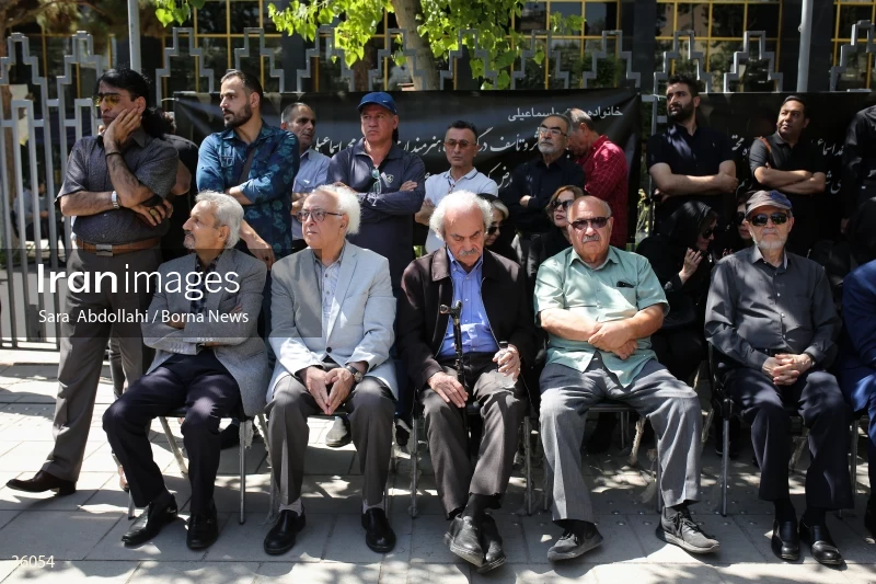 The funeral of Mohammad Esmaili