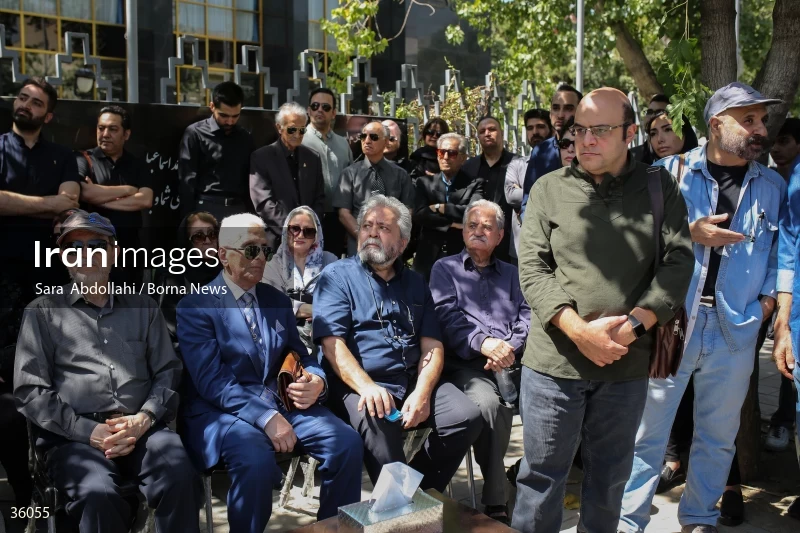 The funeral of Mohammad Esmaili