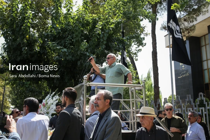 The funeral of Mohammad Esmaili