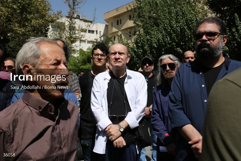 The funeral of Mohammad Esmaili