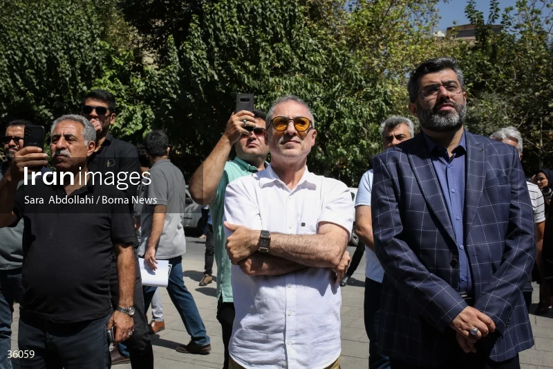 The funeral of Mohammad Esmaili