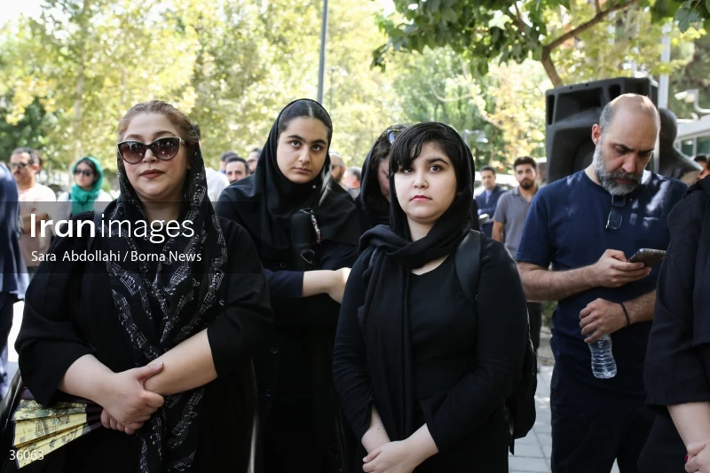 The funeral of Mohammad Esmaili