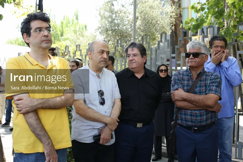 The funeral of Mohammad Esmaili