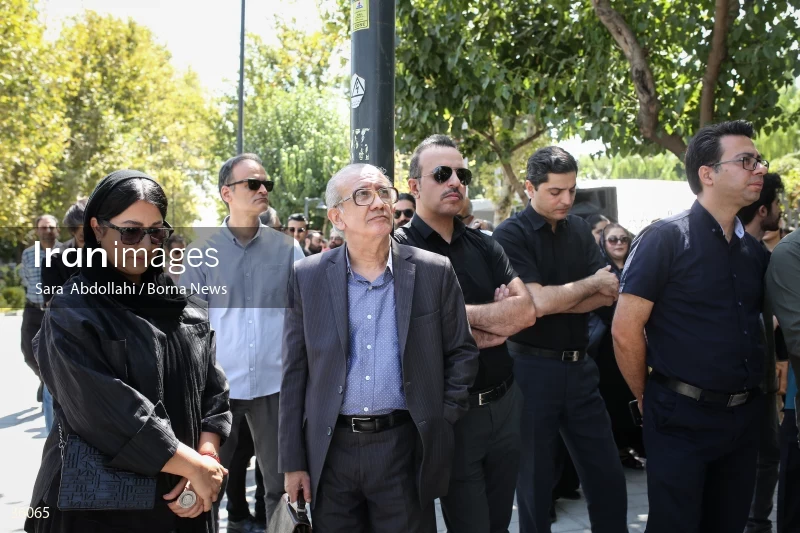 The funeral of Mohammad Esmaili