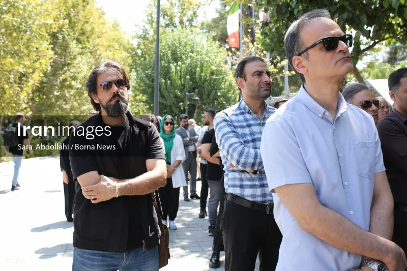 The funeral of Mohammad Esmaili