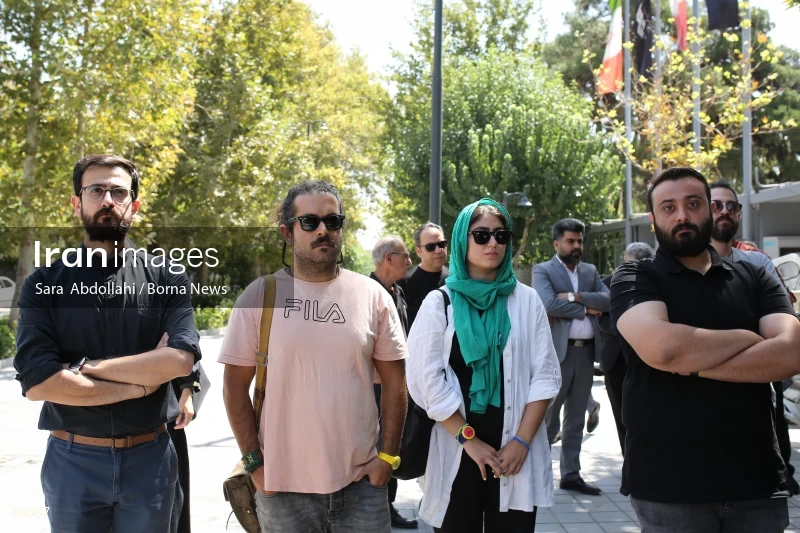 The funeral of Mohammad Esmaili