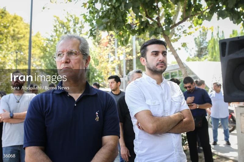 The funeral of Mohammad Esmaili