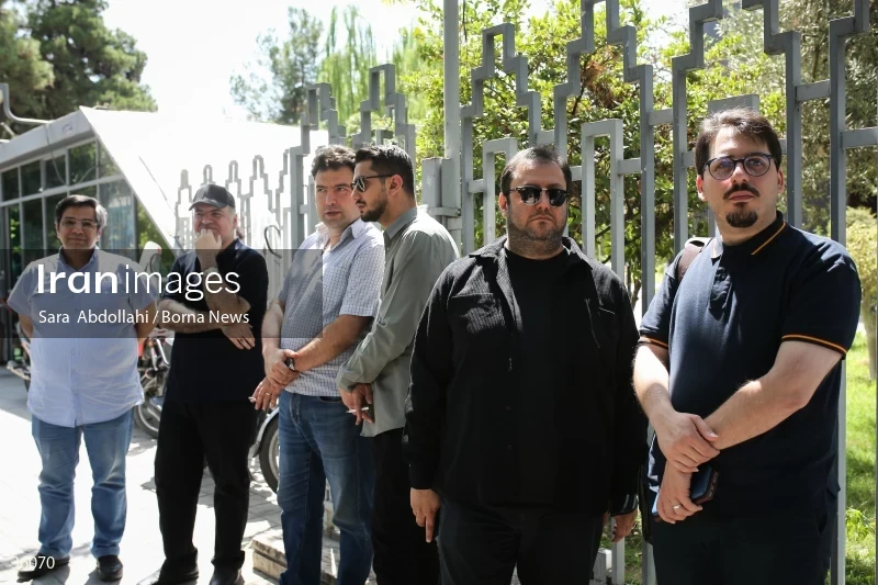 The funeral of Mohammad Esmaili