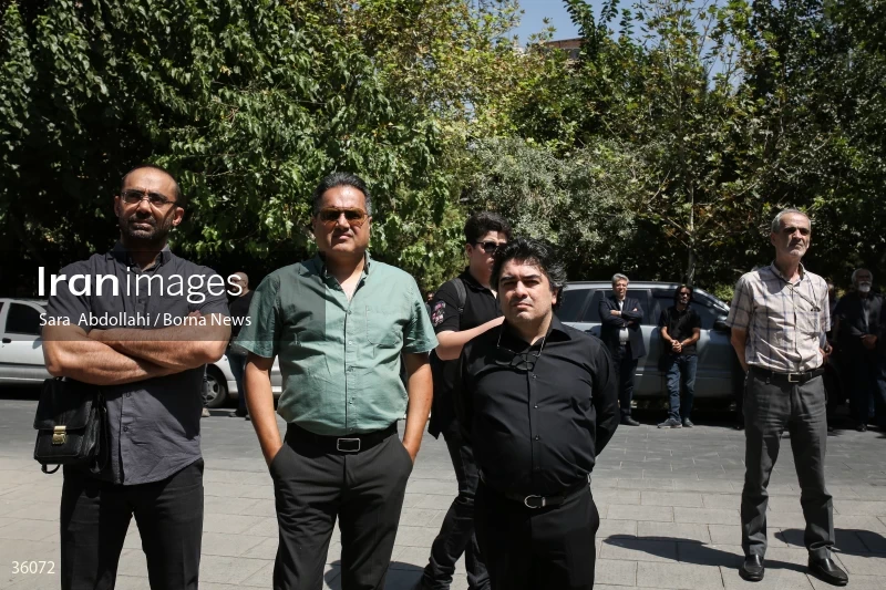 The funeral of Mohammad Esmaili