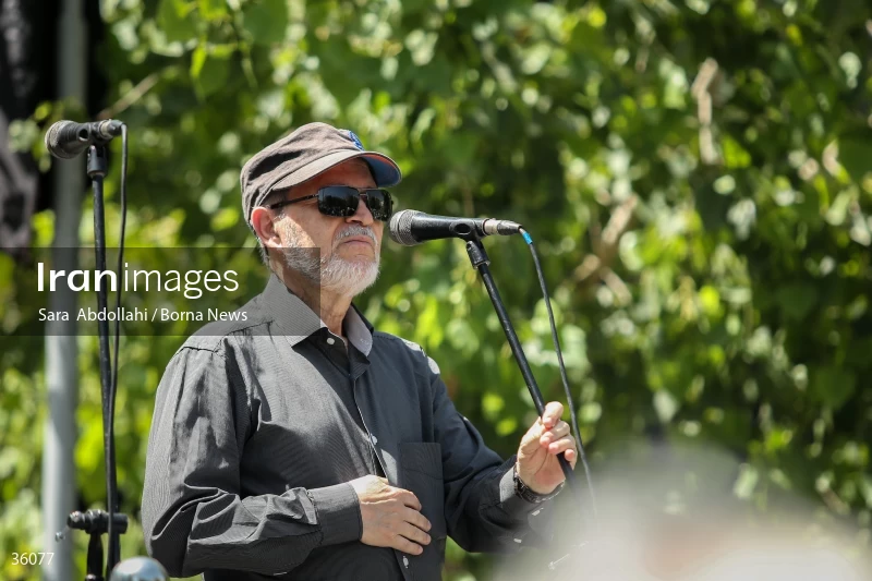 The funeral of Mohammad Esmaili