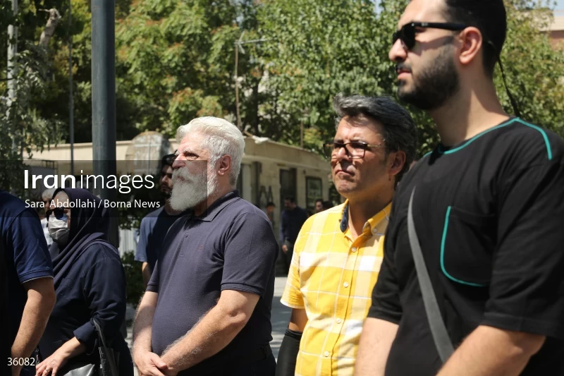 The funeral of Mohammad Esmaili
