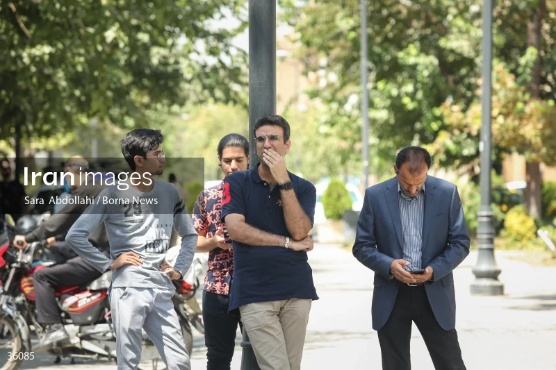 The funeral of Mohammad Esmaili