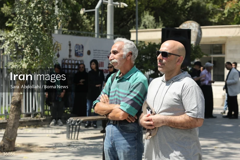 The funeral of Mohammad Esmaili