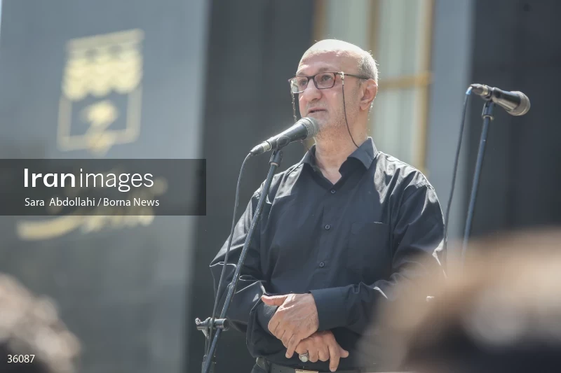 The funeral of Mohammad Esmaili