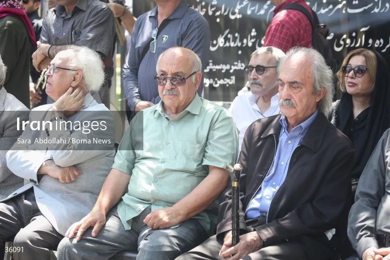 The funeral of Mohammad Esmaili