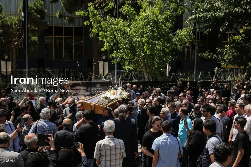 The funeral of Mohammad Esmaili
