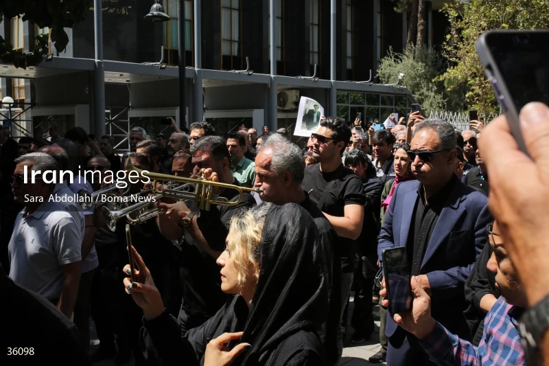 The funeral of Mohammad Esmaili