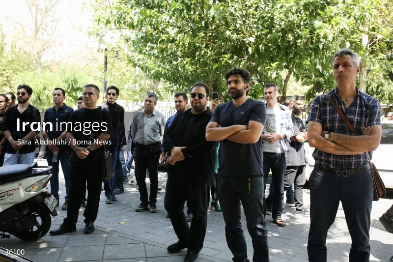 The funeral of Mohammad Esmaili