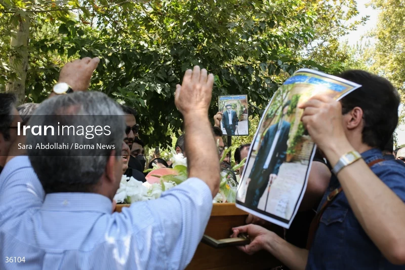 The funeral of Mohammad Esmaili