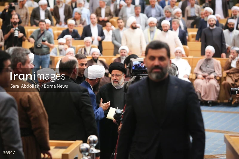 The meeting of scholars and elites of the Sunni community with the President