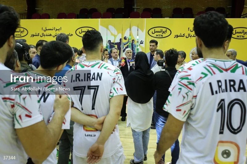The visit of the Minister of Sports and Youth to the camp of the national handball team