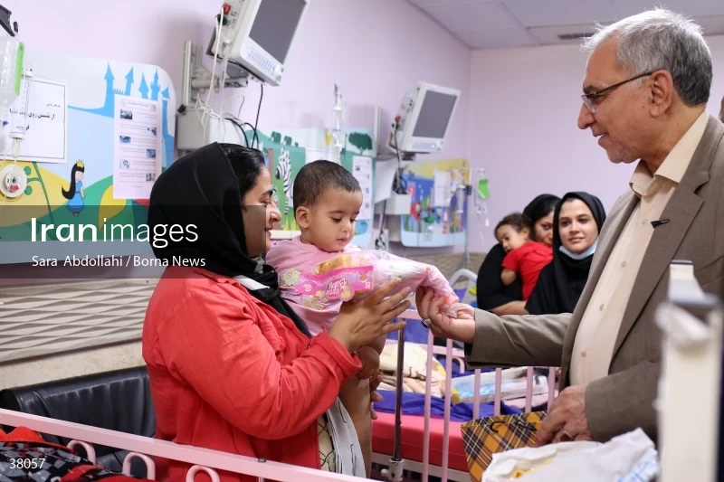 Commemorating Children's Day at Mofid Hospital
