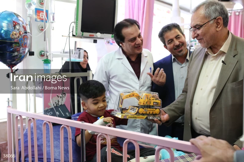 Commemorating Children's Day at Mofid Hospital