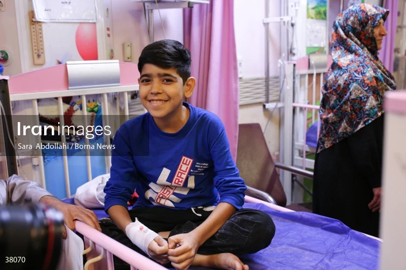 Commemorating Children's Day at Mofid Hospital