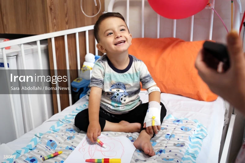 Commemorating Children's Day at Mofid Hospital